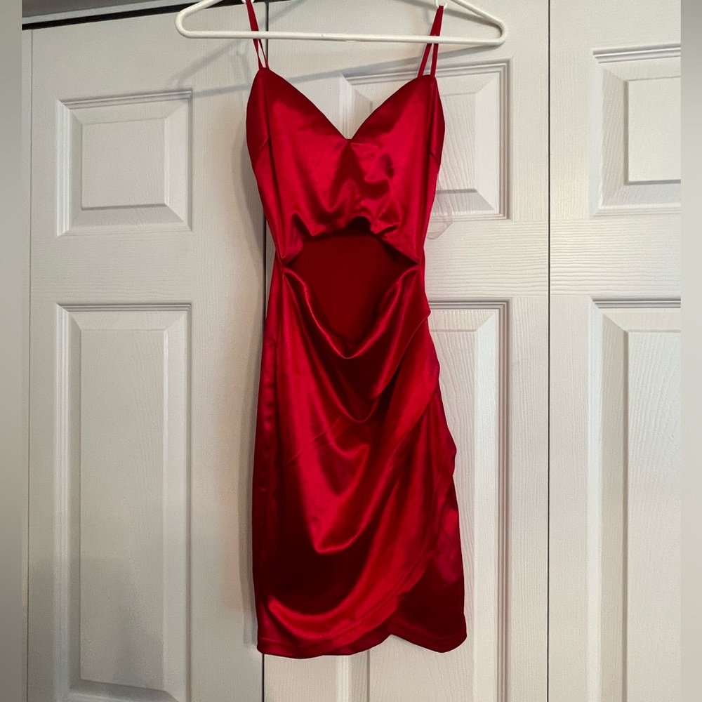 Windsor red mini dress
